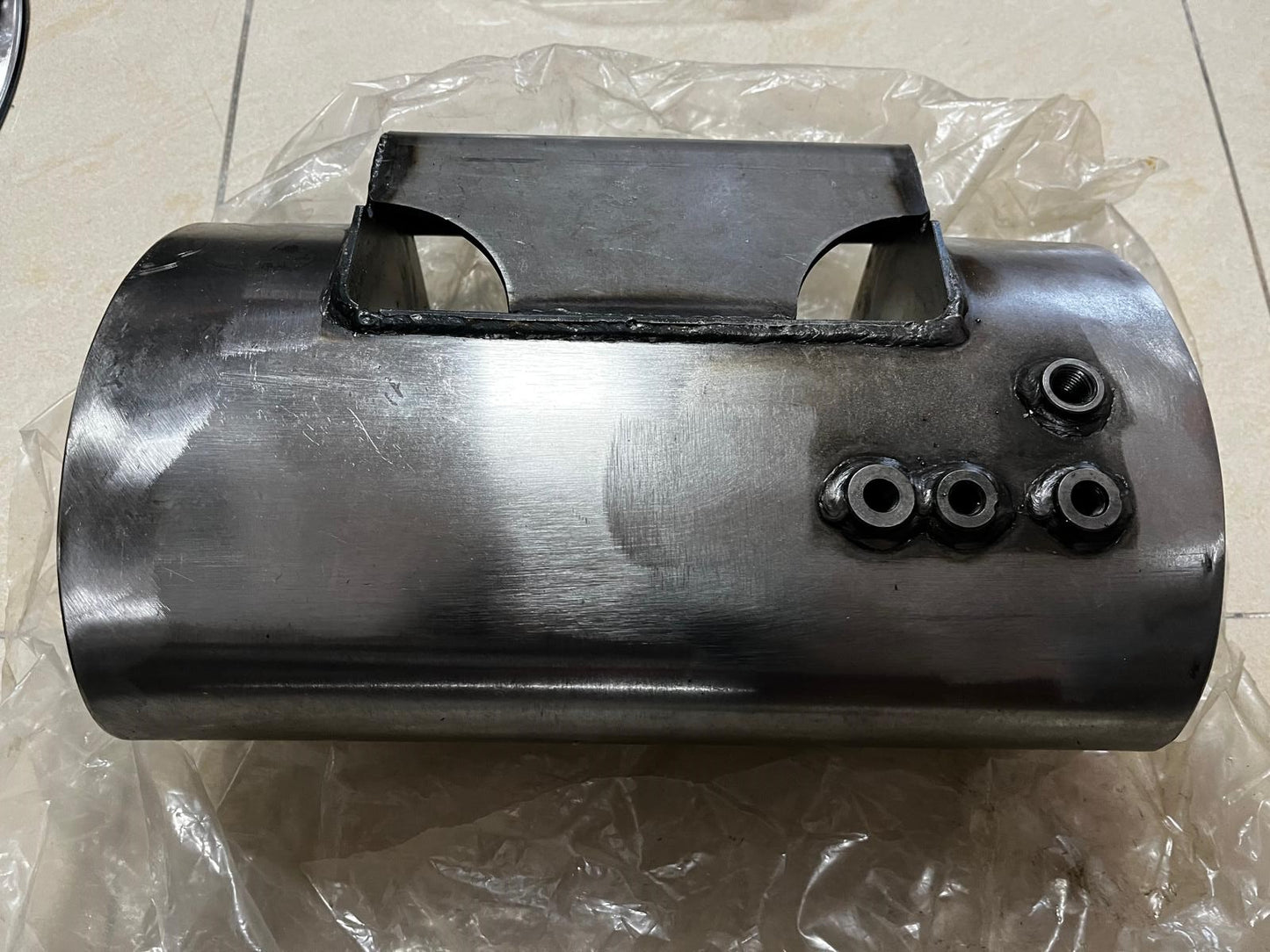 Tanque de aceite para preparacion personalizada de Harley Custom