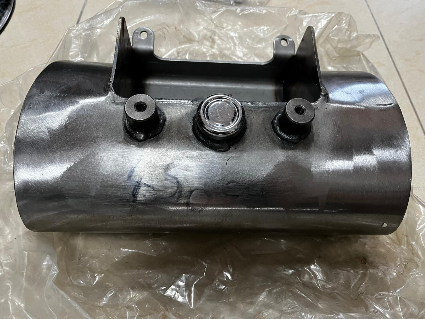 Tanque de aceite para preparacion personalizada de Harley Custom