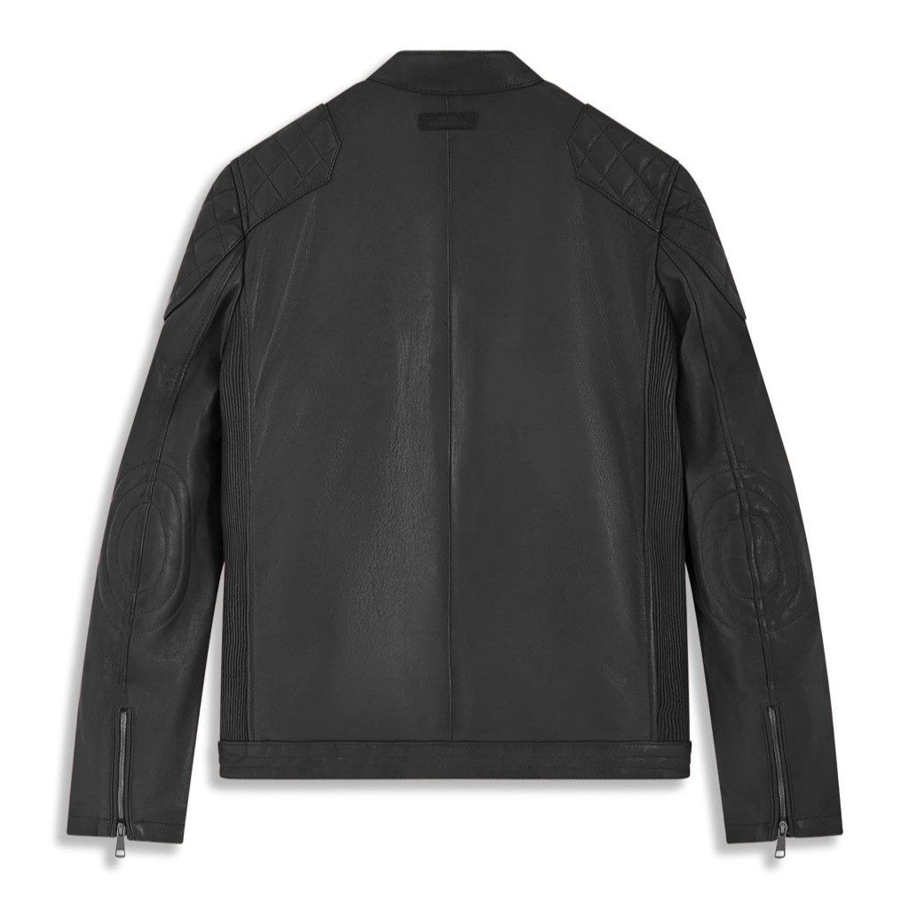 Chaqueta de cuero para Hombre Bullit Vegas Negro